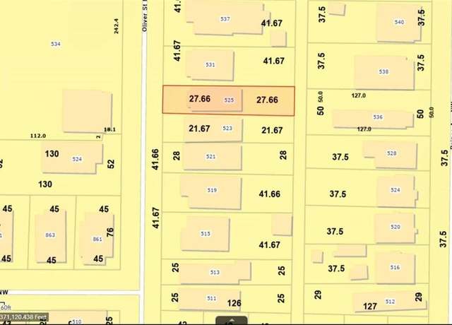 Property at 525 NW Oliver St NW, Atlanta, GA 30314