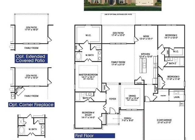 Property at 3400 Trevi Trl, Douglasville, GA 30135, 4 beds, 3 baths