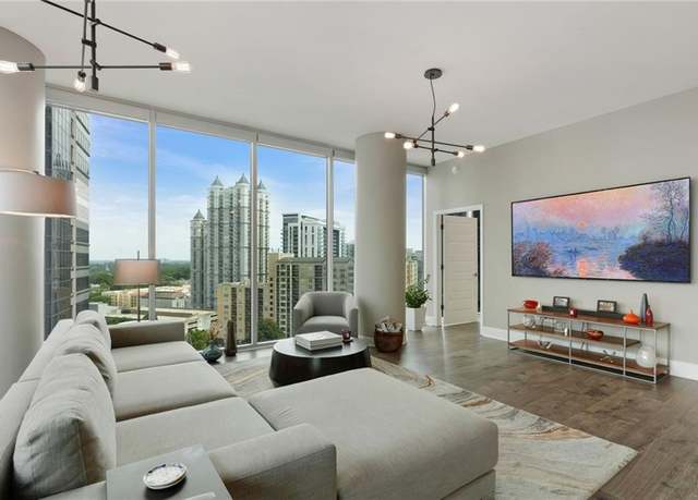 Property at 1080 Peachtree St NE #1402, Atlanta, GA 30309, 2 beds, 2 baths