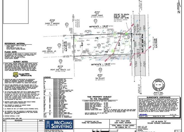 Property at 2771 Palm Dr, East Point, GA 30344