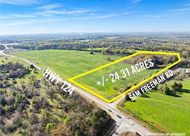 Property at 0000 Hwy 124 W And Sam Freeman Rd, Hoschton, GA 30548