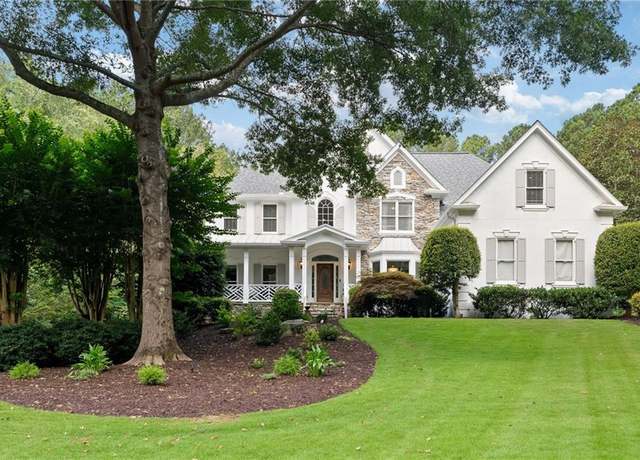 Property at 15420 Treyburn Manor Vw, Alpharetta, GA 30004, 5 beds, 5 baths