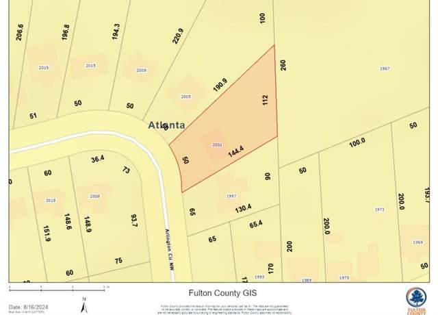 Property at 2001 Arlington NW, Atlanta, GA 30318