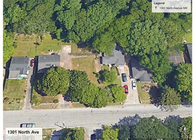 Property at 1301 North Ave NW, Atlanta, GA 30318