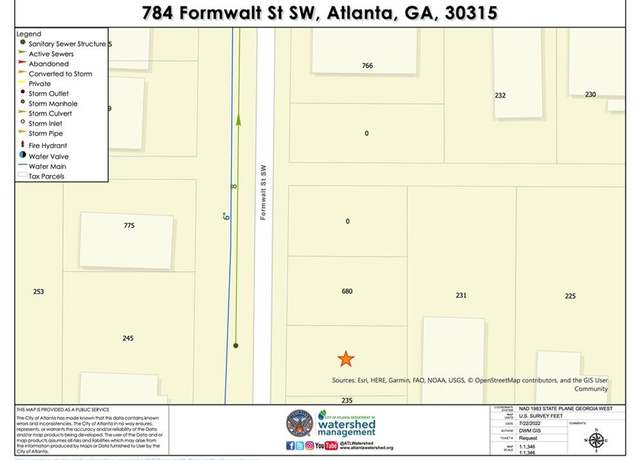 Property at 784 Formwalt St SW, Atlanta, GA 30315