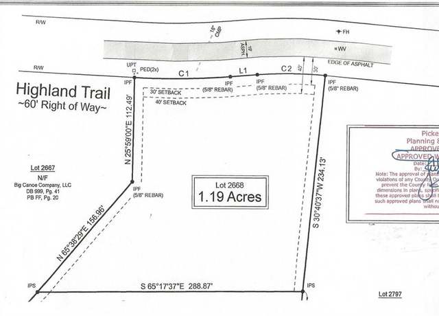 Property at 2668 Highland Trl, Big Canoe, GA 30143