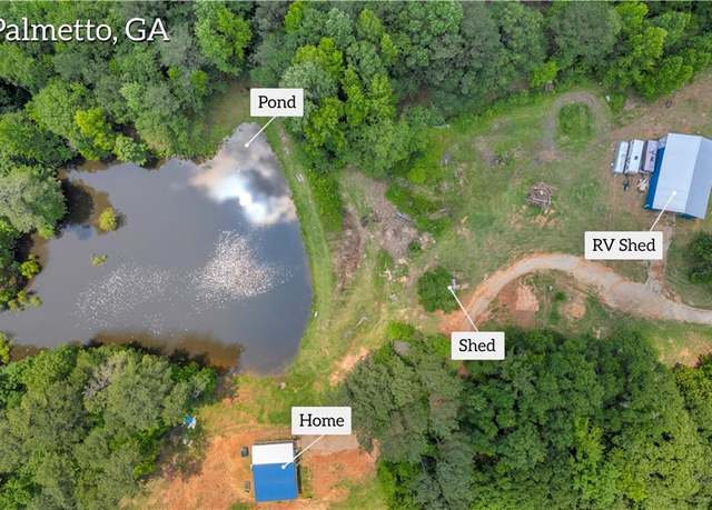 Property at 6160 Campbellton Redwine Rd, Chattahoochee Hills, GA 30268, 2 beds, 1 bath