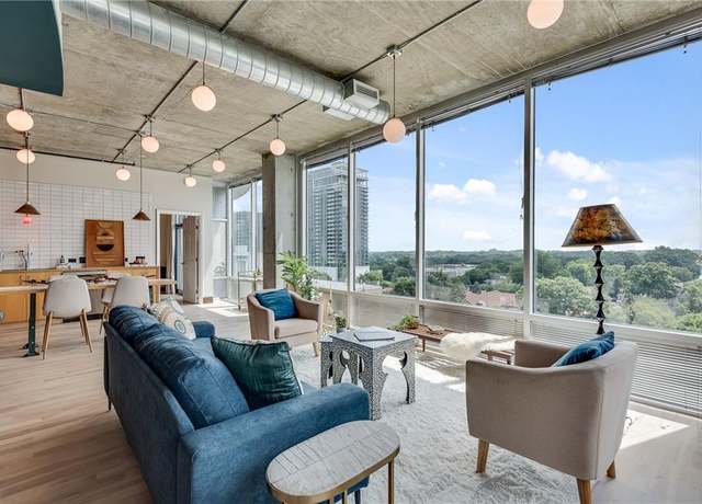 Property at 943 Peachtree St NE #814, Atlanta, GA 30309, 2 beds, 2 baths