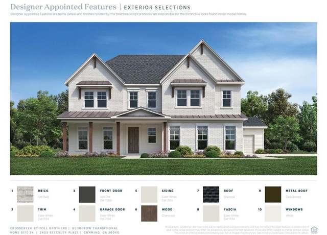 Property at 2405 Bleckley Pl, Cumming, GA 30041, 5 beds, 5.5 baths