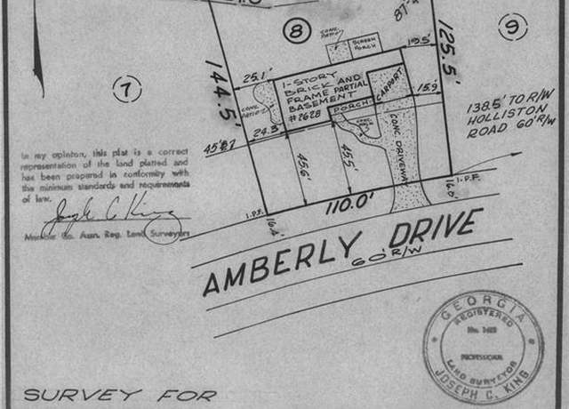 Property at 2628 Amberly Dr, Dunwoody, GA 30360
