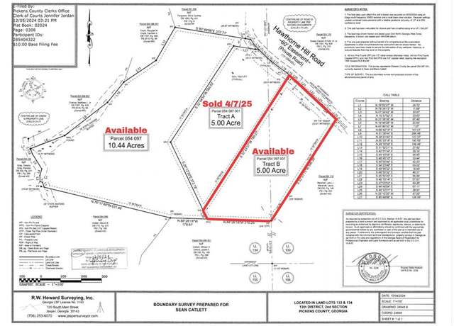 Property at 0 Hawthorne Hill Rd, Jasper, GA 30143