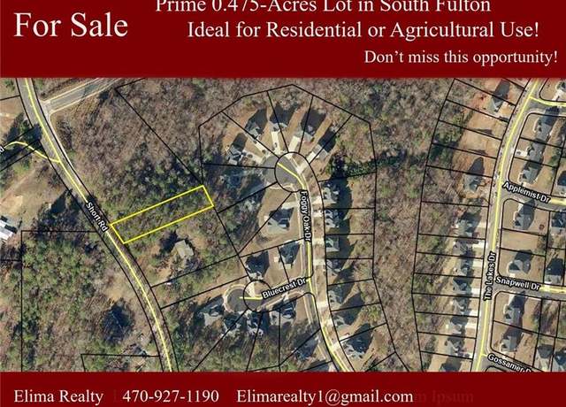 Property at 0 Short Road South, Fairburn, GA 30213