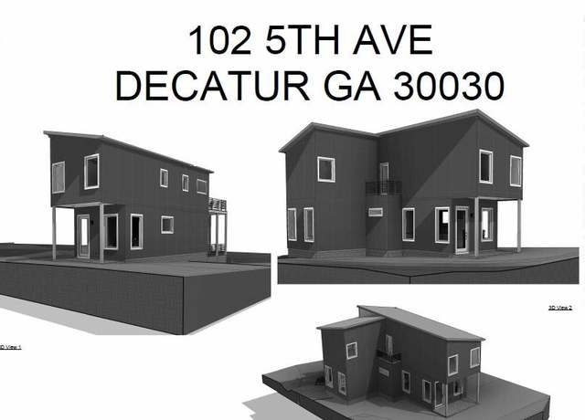 Property at 102 5th Ave, Decatur, GA 30030, 3 beds, 2 baths