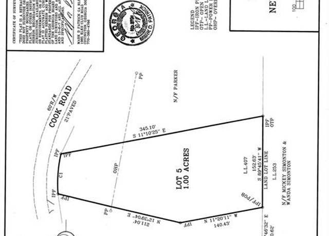 Property at 1451 Cook Rd, Oxford, GA 30054