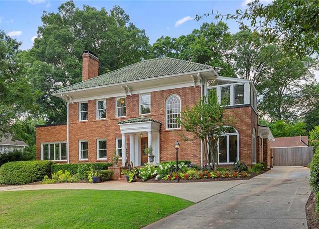 Property at 1036 Oxford Rd NE, Atlanta, GA 30306, 6 beds, 6.5 baths