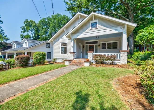 Property at 59 Bates Avenue Southeast Ave SE, Atlanta, GA 30317, 3 beds, 2 baths