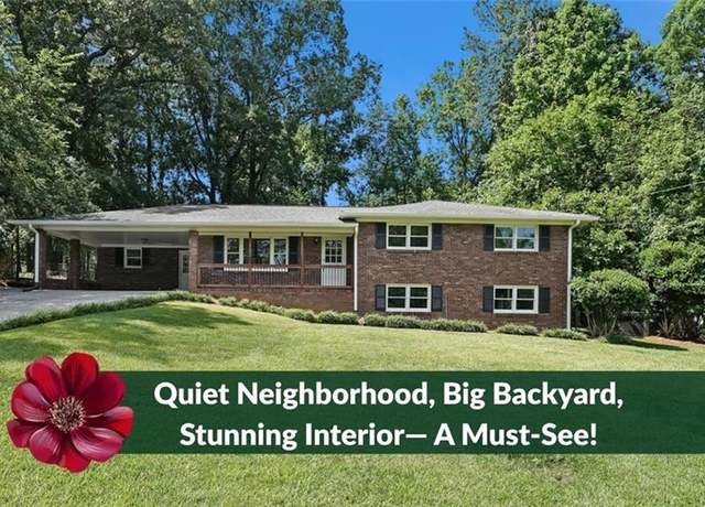 Property at 1850 Donald Dr, Marietta, GA 30062, 3 beds, 2 baths