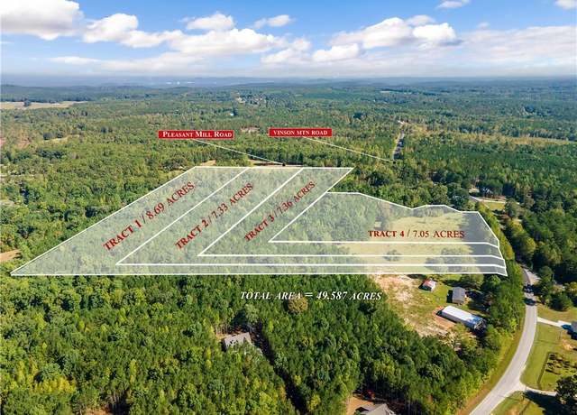 Property at Tract1 Vinson Mountain Rd, Rockmart, GA 30153