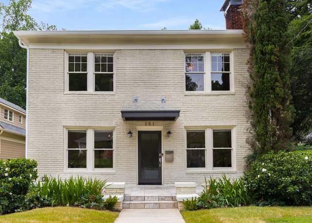 Property at 851 Courtenay Dr NE, Atlanta, GA 30306, 3 beds, 2.5 baths