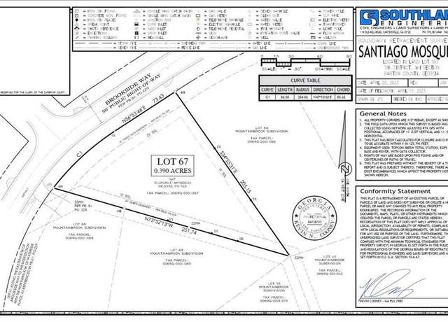 Property at 37 NE Brookside Way, Cartersville, GA 30121