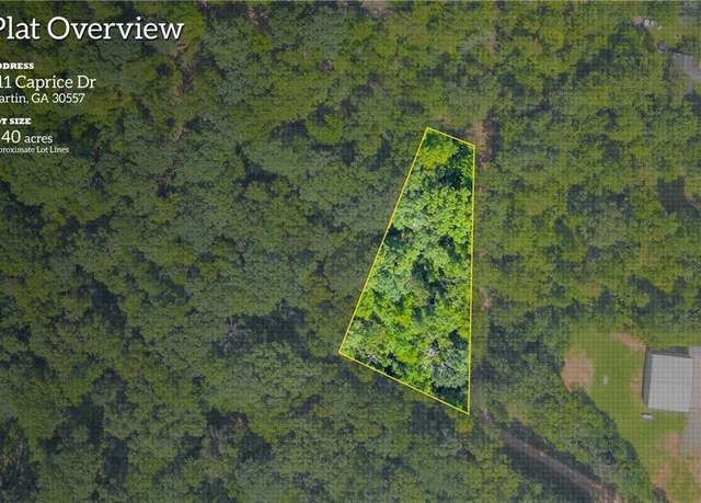 Property at 311 Caprice Dr, Martin, GA 30557