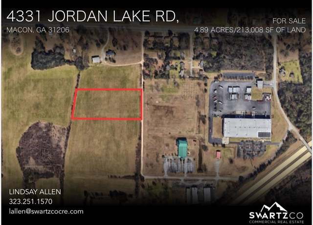 Property at 4331 Jordan Lake Rd, Macon, GA 31206