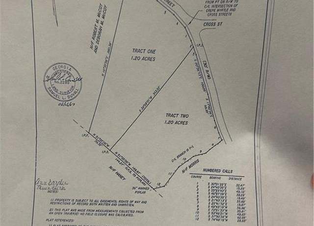 Property at 0 Crepe Myrtle St, Mount Airy, GA 30563