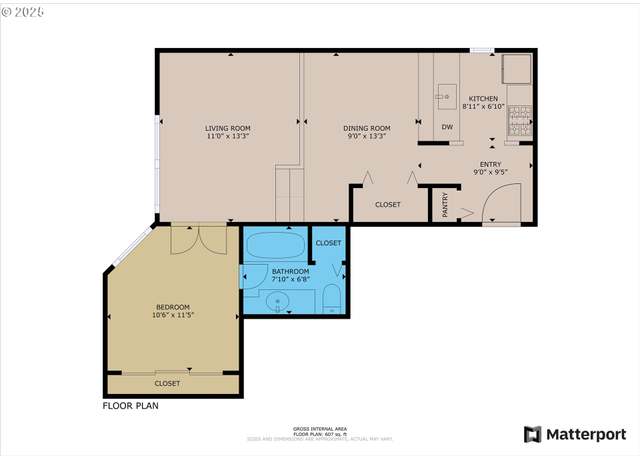 Property at 1535 SW Clay St #131, Portland, OR 97201, 1 bed, 1 bath