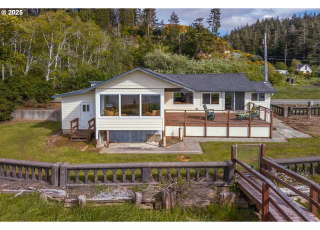 Property at 57569 Parkersburg Rd, Bandon, OR 97411, 2 beds, 1 bath