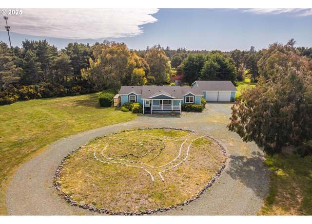 Property at 87464 Oberman Ln, Bandon, OR 97411, 3 beds, 2 baths