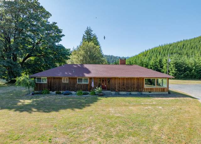 Property at 53856 Big Creek Rd, Myrtle Point, OR 97458, 4 beds, 2 baths