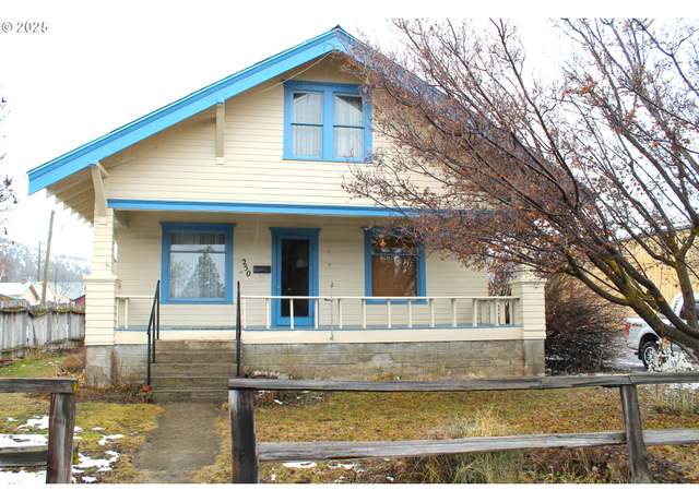 Property at 250 NE Dayton St, John Day, OR 97845, 4 beds, 1 bath