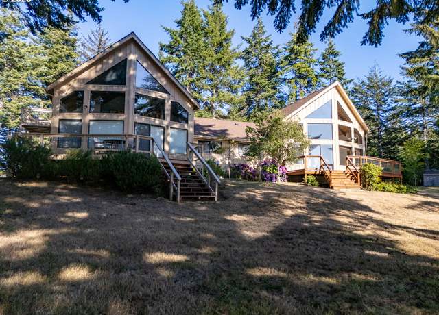 Property at 87299 Bradley Lake Ln, Bandon, OR 97411, 4 beds, 3 baths