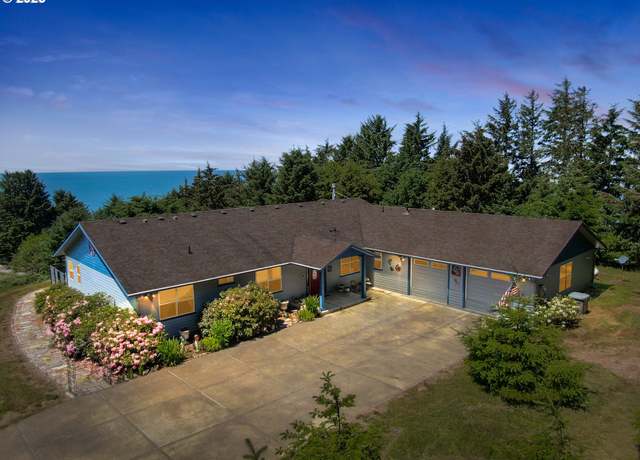 Property at 90 Cape Foulweather Ln, Otter Rock, OR 97369, 4 beds, 2 baths