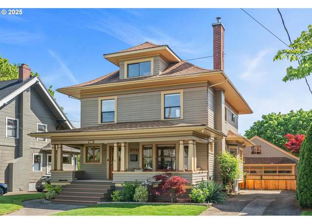 Property at 6714 SE 19th Ave, Portland, OR 97202, 4 beds, 2.5 baths