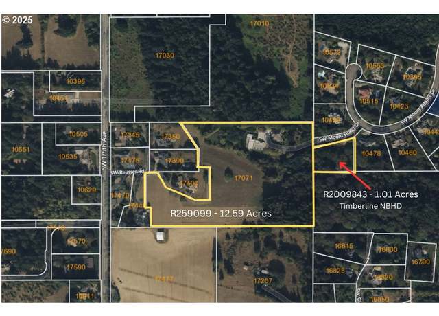 Property at 17071 SW Mount Hood Dr, Beaverton, OR 97007