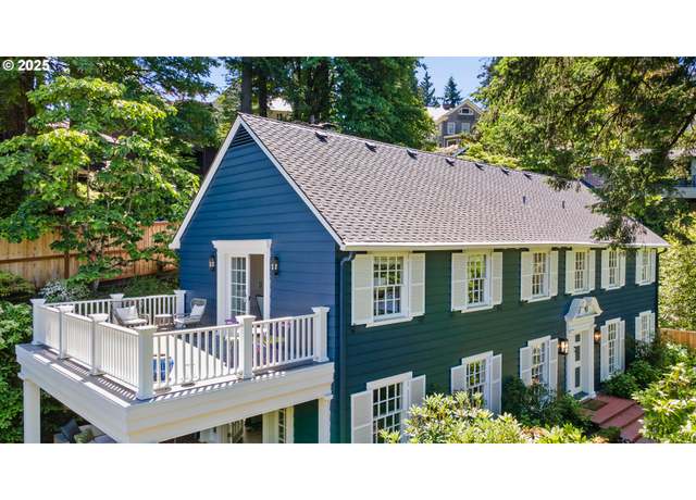 Property at 2505 SW Hillcrest Dr, Portland, OR 97201, 4 beds, 3.5 baths