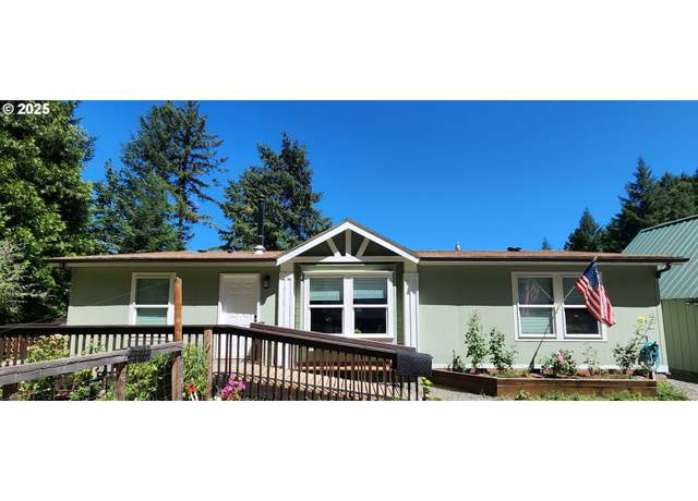 Property at 6228 Upper Cow Creek Rd, Azalea, OR 97410, 3 beds, 2 baths