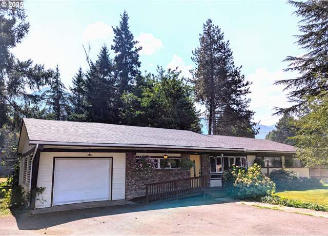 Property at 48294 Hills St, Oakridge, OR 97463, 4 beds, 2 baths