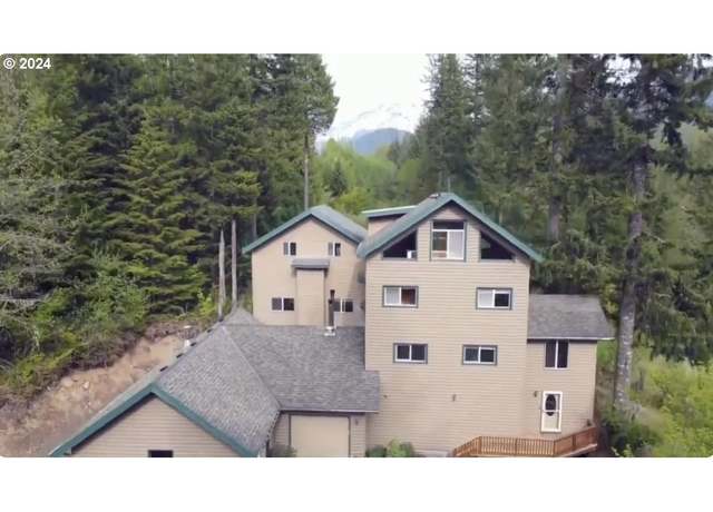 Property at 20497 E Lolo Pass Rd, Rhododendron, OR 97049, 5 beds, 3 baths