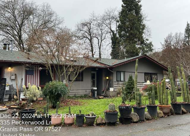 Property at 344 Peckerwood Ln, Grants Pass, OR 97527, 3 beds, 1.5 baths