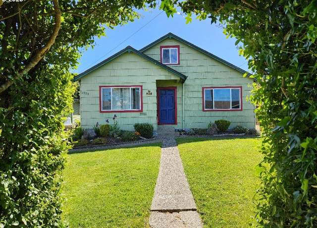 Property at 1775 Monroe St, North Bend, OR 97459, 3 beds, 1 bath