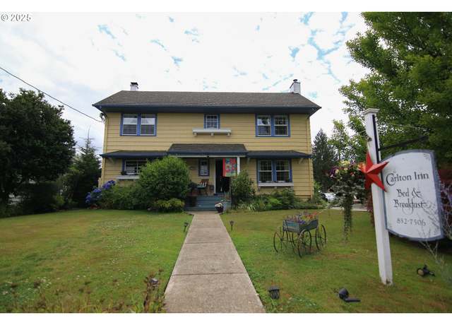 Property at 648 W Main St, Carlton, OR 97111, 5 beds, 6 baths