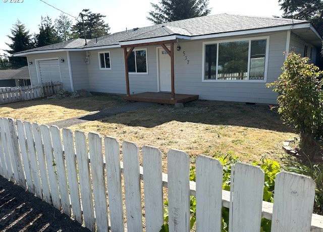 Property at 537 N Wall St, Coos Bay, OR 97420, 3 beds, 2 baths