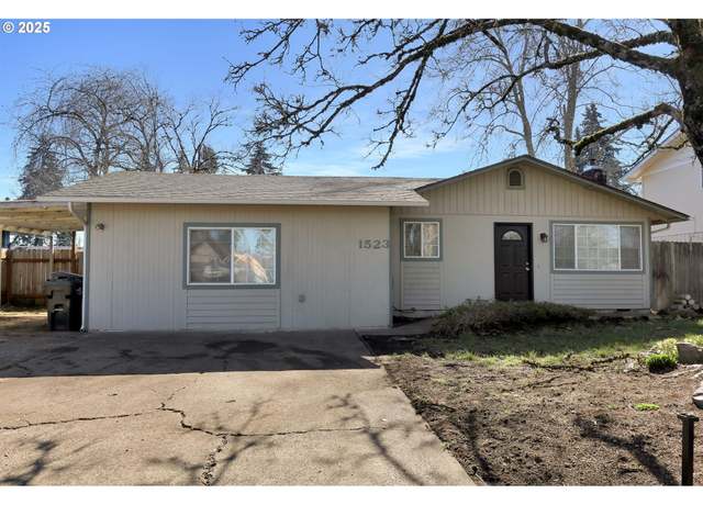 Property at 1523 W Fairview Dr, Springfield, OR 97477, 3 beds, 2 baths