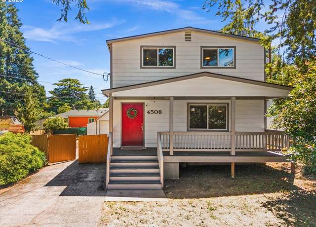 Property at 4508 SE Monroe St, Milwaukie, OR 97222, 4 beds, 2.5 baths