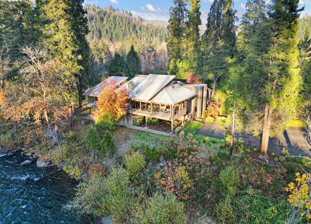 Property at 45650/45646 Mckenzie Hwy, Vida, OR 97488, 4 beds, 4 baths