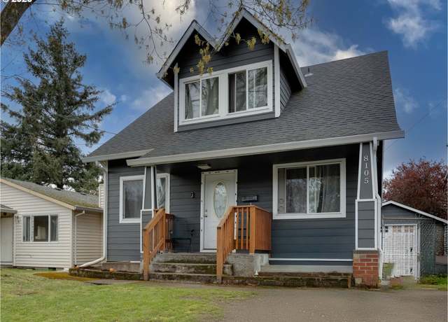 Property at 8105 SE Francis St, Portland, OR 97206, 5 beds, 3 baths