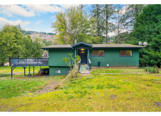 Property at 124 Cougar Creek Rd, Oakland, OR 97462, 4 beds, 2 baths