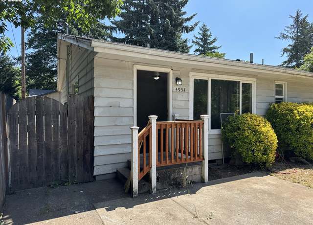 Property at 4954 SE 108th Ave, Portland, OR 97266, 3 beds, 1 bath